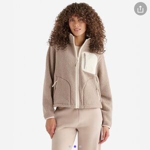 Roots Canada Alta shearling fleece Sherpa Jacket